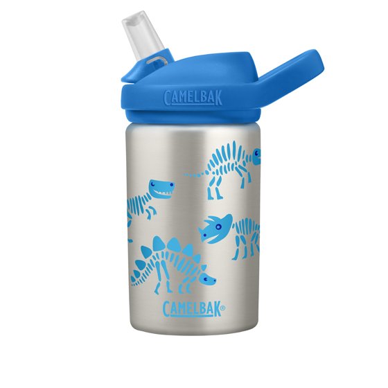 Camelbak Eddy+ Kids Stainless Steel Bottle Dino Bones, 0.4 L