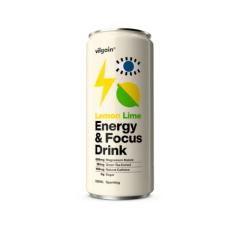 Vilgain Enerģijas un Koncentrēšanās Dzēriens Citrons/Laims 330ml