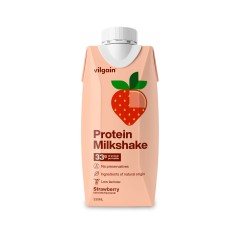 VILGAIN proteīna piena kokteilis, 330 ml.