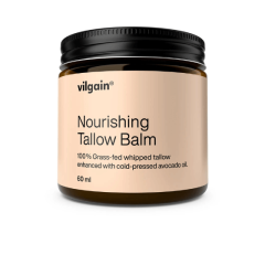 Organic Nourishing Tallow Balm with Avocado Oil, 60 ml, Vilgain
