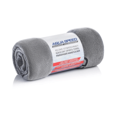Mikrošķiedras dvielis DRY SOFT 70x140 AQUA SPEED Gray