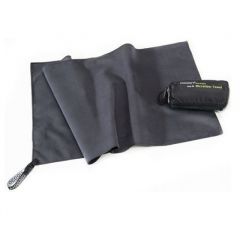 MICROFIBER Cocoon TOWEL, GREY (L) 120 x 60 cm
