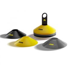 Training Cones With Stand ZIVA Agility Cones & Carry Stand, 30 gab