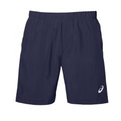 ASICS men's tennis shorts in PEACOAT