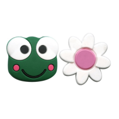 VIBRATION DAMPENER GAMMA STRING THINGS 2PC Flower/Frog