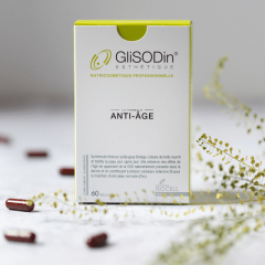 Food supplement GliSODin Antiage, for moisturizing the skin from the inside