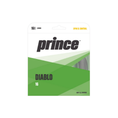 Prince Diablo 16-BK melnās tenisa stīgas