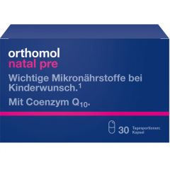 FOOD SUPPLEMENT Orthomol® NATAL PRE N30