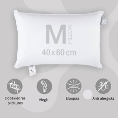 SMARTSLEEP PILLOW BASIC, 40x60 cm