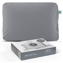 SMARTSLEEP COMFORT PILLOW CASE, gray 