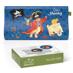 SMARTSLEEP KIDS ERGONOMIC PILLOW CASE, Sharky