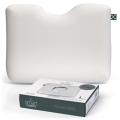 SMARTSLEEP SILENCE PILLOW CASE, WHITE