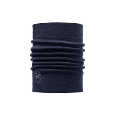 Scarf Buff Solid Denim, merino wool