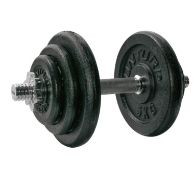 Dumbbell with Threaded Rod Tunturi, 20 kg
