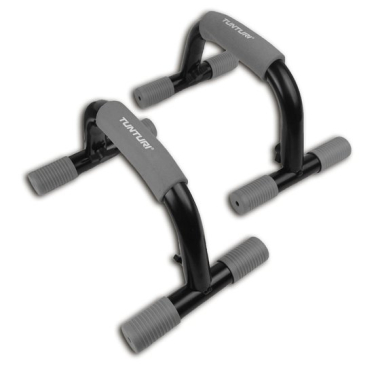 TUNTURI PUSH UP BARS, BLACK