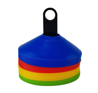 Training Cones with Stand Tunturi Agility Cone Set, 40 pcs