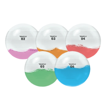 Exercise Filled Ball Fluiball Reax Clear 24cm