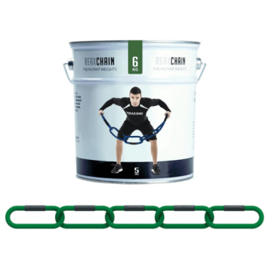 Training Chain REAX CHAIN FIVE CLUB, 6 kg Green