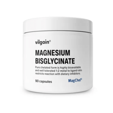 Vilgain Magnesium Bisglycinate, 90 capsules