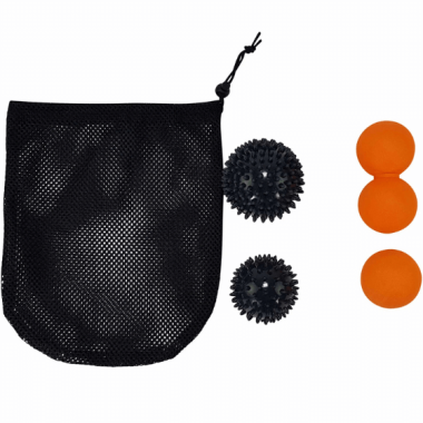 Massage Ball Set, 4 Balls, TUNTURI
