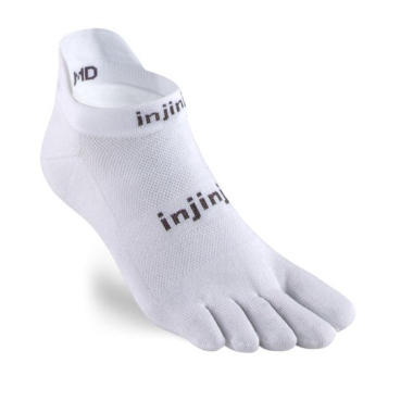 Socks for running injinji RUN LIGHTWEIGHT NO-SHOW XTRALIFE CoolMax