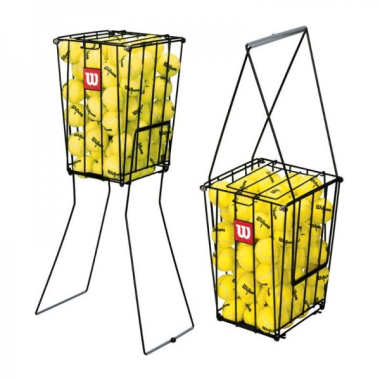 WILSON Tennis Ball Basket, for 75 Balls
