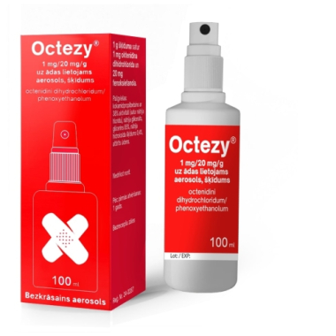 Antiseptic Adjunct Therapy Aerosol Solution 1 mg/20 mg/g, 100 mL - OCTEZY