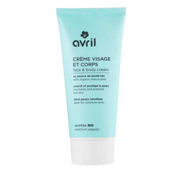 FACE & BODY CREAM AVRIL, 200 ML, CERTIFIED ORGANIC