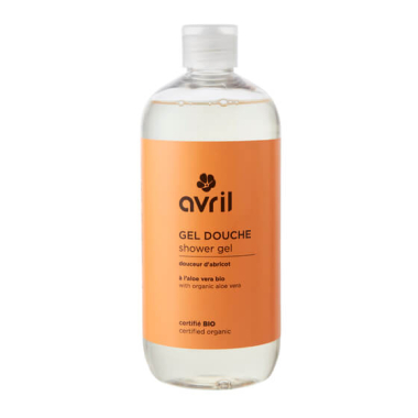 SHOWER GEL AVRIL APRICOT SWEETNESS, 500ML, CERTIFIED ORGANIC