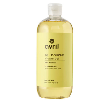 SHOWER GEL AVRIL ZESTE DE CITRON, 500ML, CERTIFIED ORGANIC