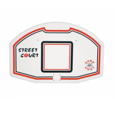 Basketball basket shield Sure Shot, 112 x 73 cm, dual print
