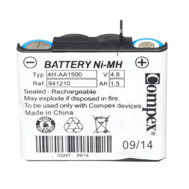 Compex battery for muscle stimulators