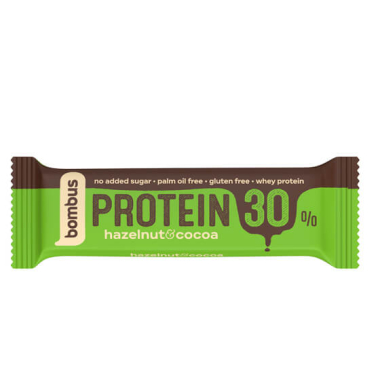 SPORT BAR BOMBUS PROTEIN 30% Hazelnut& Cocoa 50g