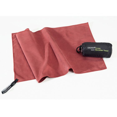 Towel Cocoon Microfiber, red (L) 120 x 60 cm