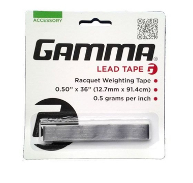 Tennis racquet lead tape Gamma Lead Tape 1/2 