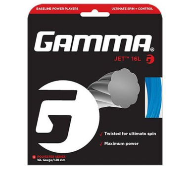 Tennis racquet strings Gamma Moto Set 16 (1.29 mm)