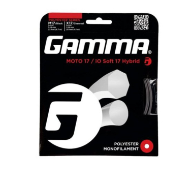 Tennis Strings Gamma Moto/iO Soft Hybrid, 24.4 m, 2 pcs