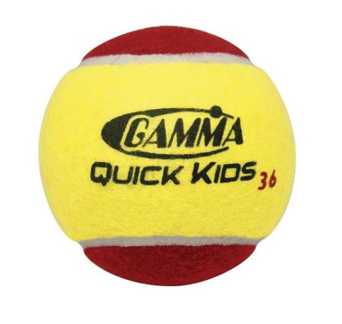 Tennis balls for children Gamma Tennisball Quick Kids (Stage 3), 3 pcs.