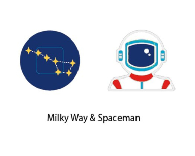 Gamma String Things vibration dampeners Milky Way / Astronaut