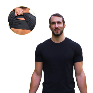Men’s Posture Correcting Shirt Swedish Posture Reminder