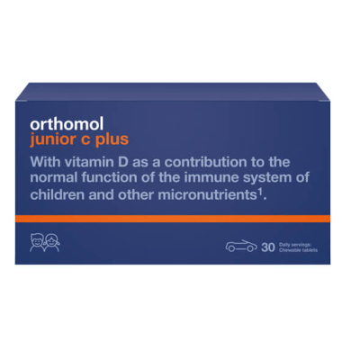 FOOD SUPPLEMENT Orthomol ® JUNIOR PLUS C N30 (ORANGE)