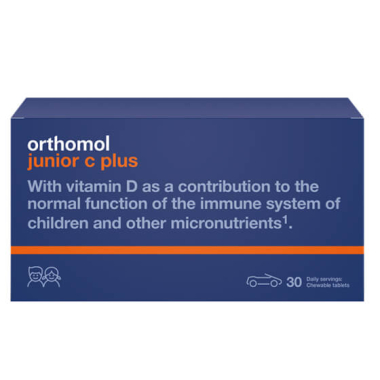 FOOD SUPPLEMENT Orthomol ® JUNIOR PLUS C N30 (WILDBERRY)