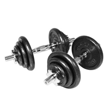 PROIRON Adjustable Dumbbell Set, 20 kg (2 x 10 kg)
