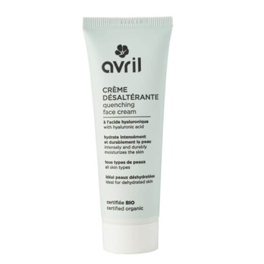 QUENCHING FACE CREAM AVRIL, CERTIFIED ORGANIC, 30ML