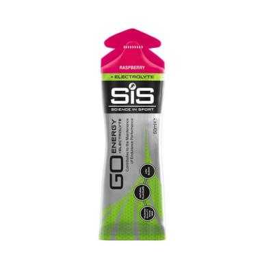 Energy gel SIS GO Energy + Electrolyte Gel Raspberry, 60ml 