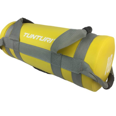 Tunturi weighing bag 10 kg, yellow