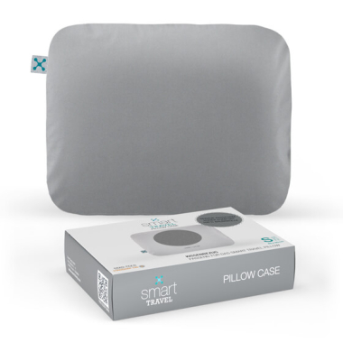 SMARTSLEEP TRAVEL PILLOW CASE, gray