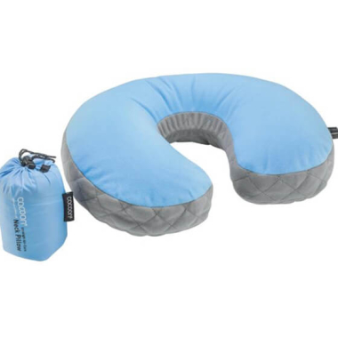 Cocoon neck pillow, blue