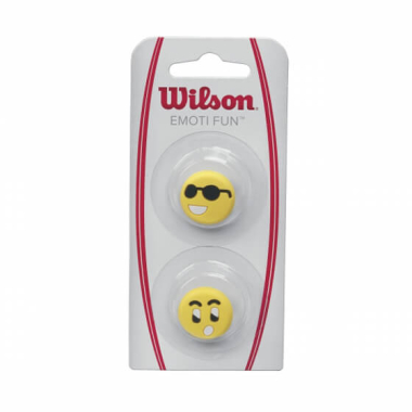 VIBRATION DAMPENER WILSON, EMOJI FACES, 2 pcs