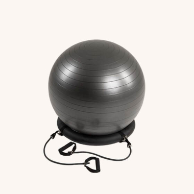 Gymball with Resistance Bands Swedish Posture, 65 cm